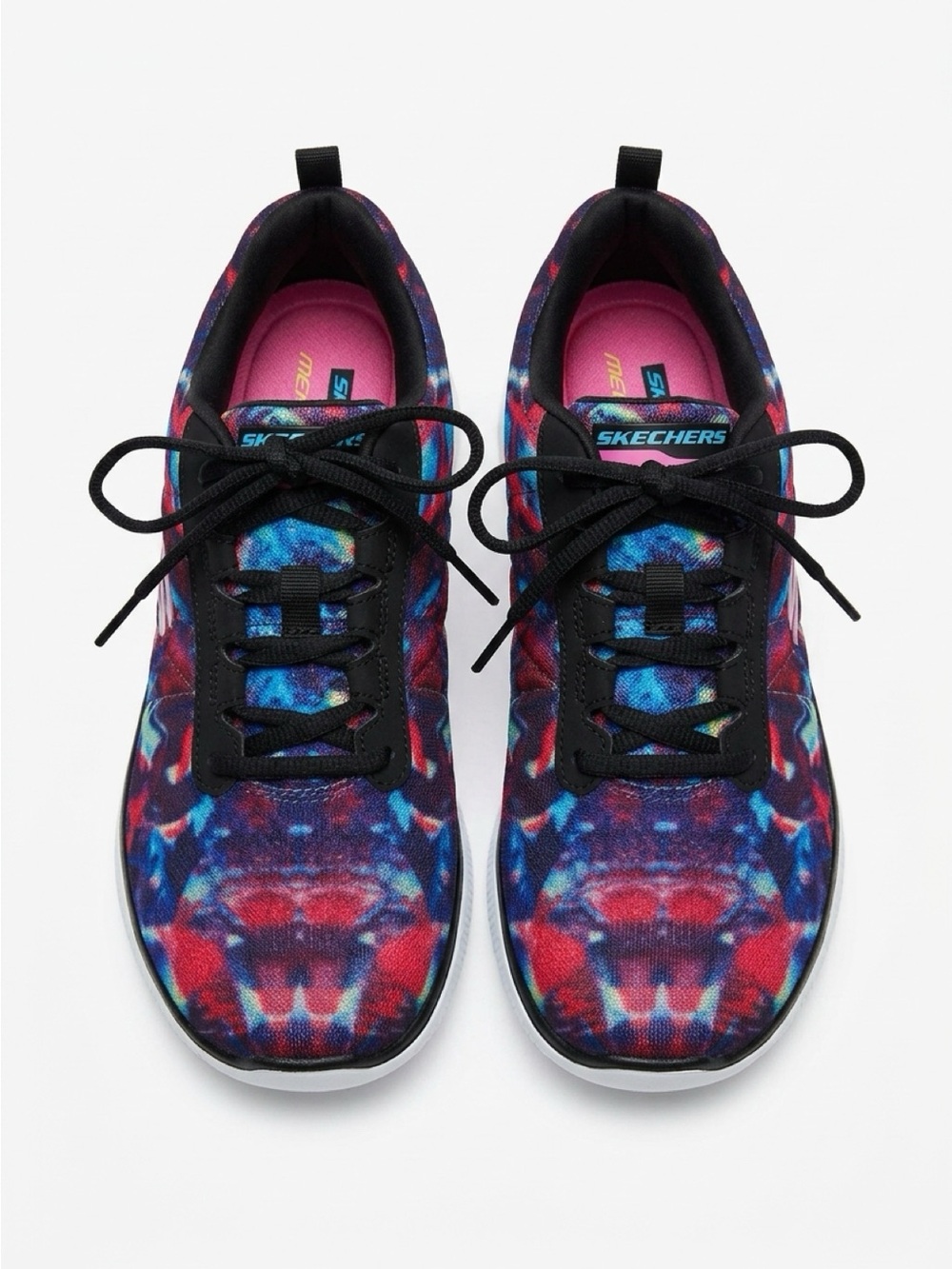 Skechers Flex Appeal Women’s 6.5 Cosmic Rays Multicolor Athletic Sneakers